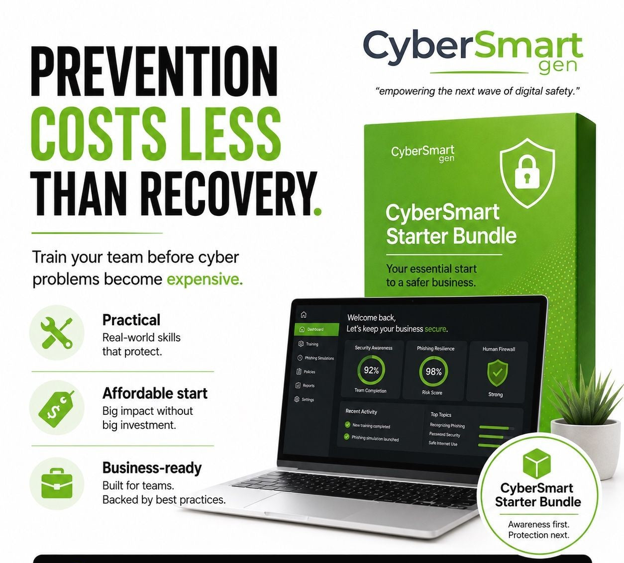 CyberSmart Starter Bundle - Build a CyberSmart Workforce.