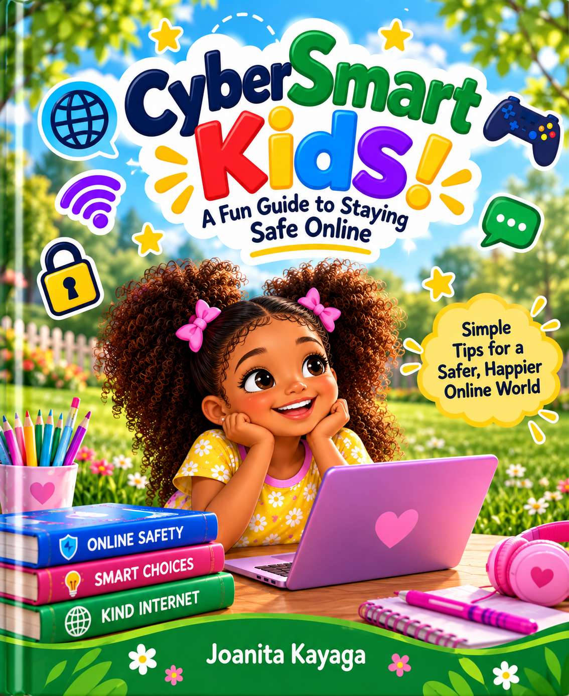 CyberSmart Kids Book | A Fun Guide to Staying Safe Online - Hardcover
