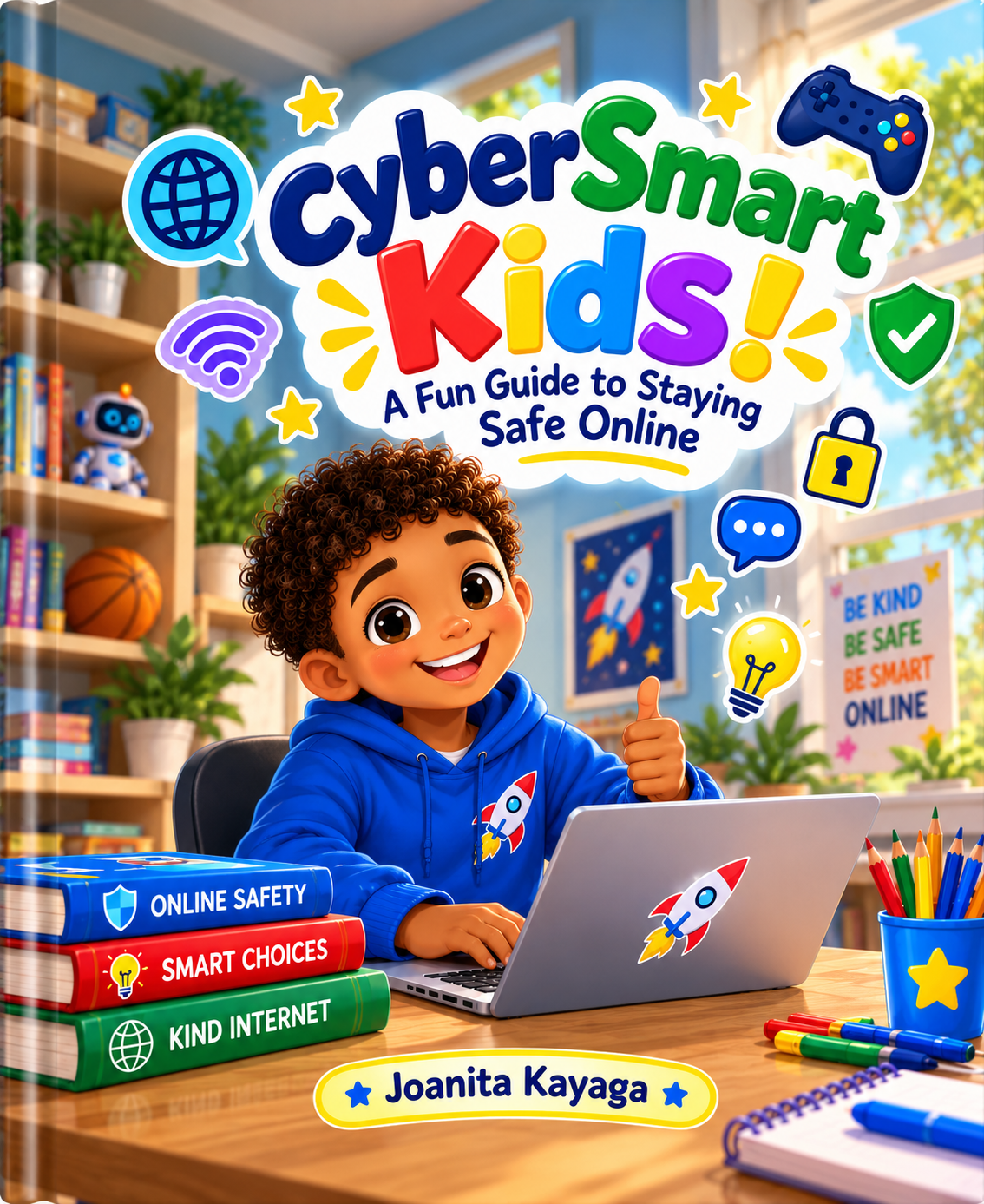 CyberSmart Kids Book | A Fun Guide to Staying Safe Online - Hardcover
