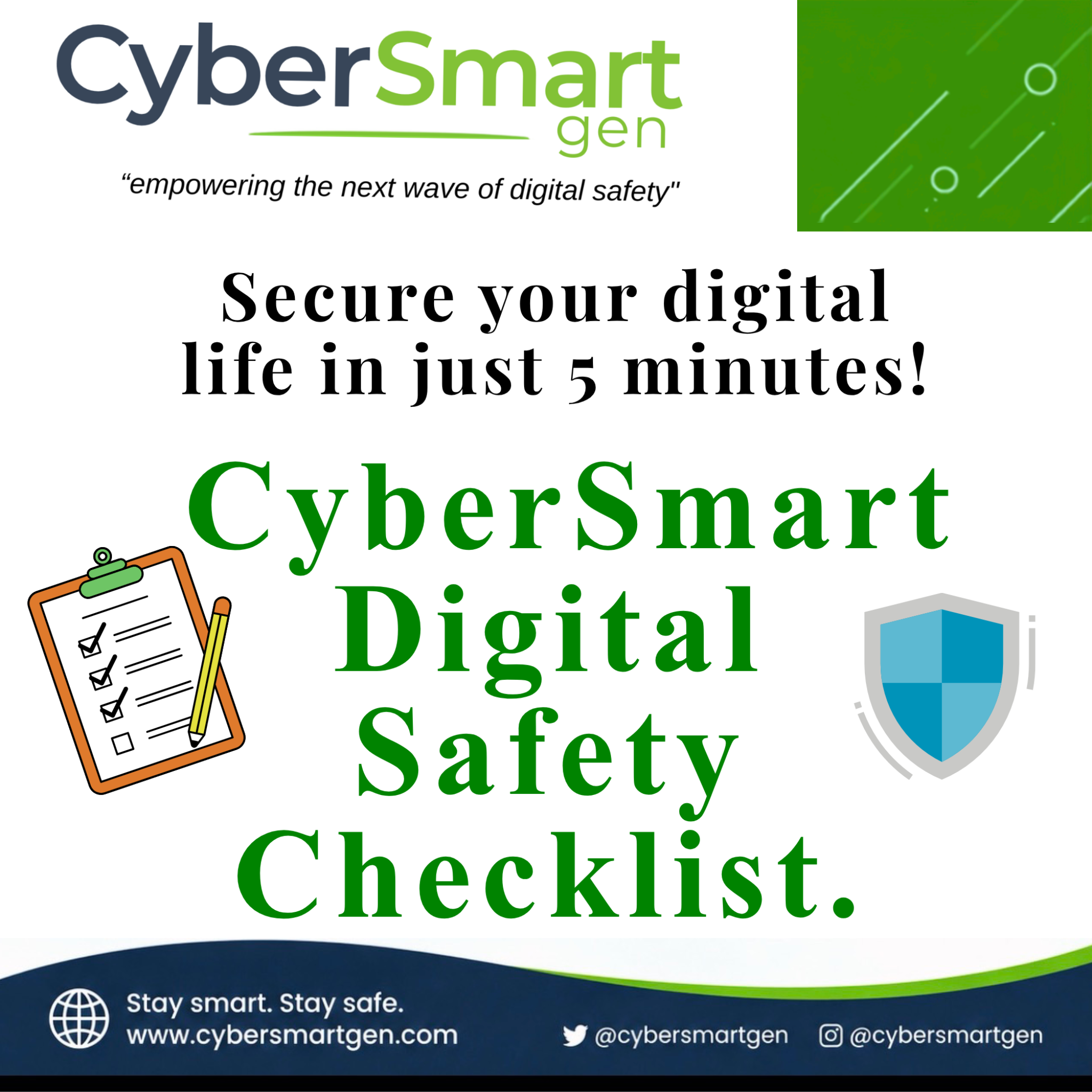 CyberSmart Digital Safety Checklist